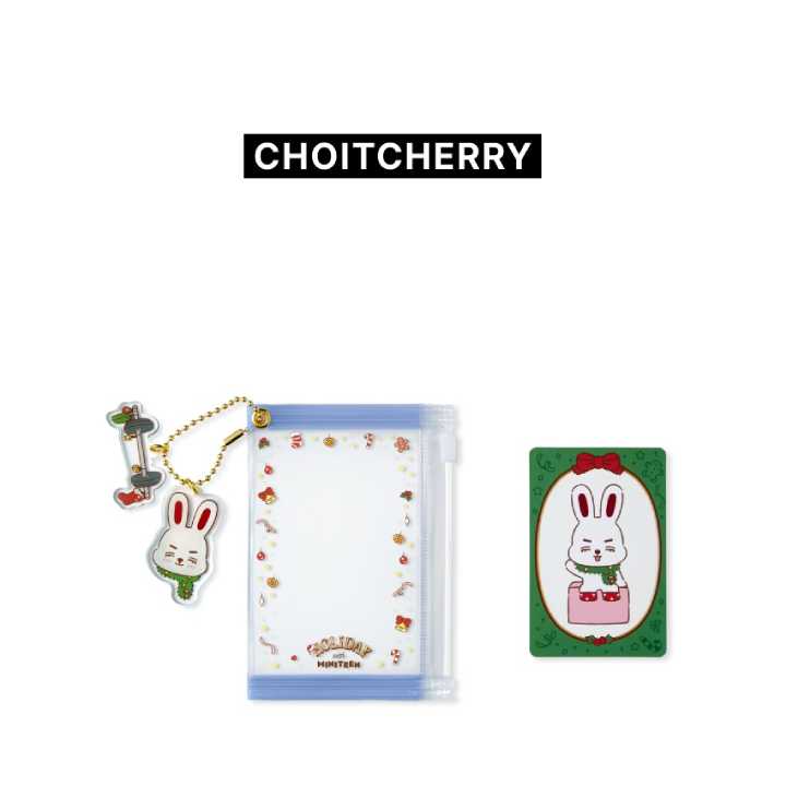 SEVENTEEN - PVC Pouch Photo Holder [HOLIDAY with MINITEEN Official MD] - Image 3