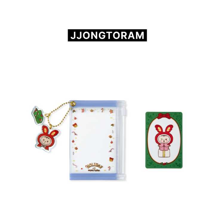 SEVENTEEN - PVC Pouch Photo Holder [HOLIDAY with MINITEEN Official MD] - Image 6
