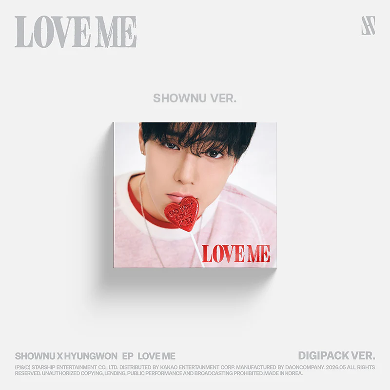 SHOWNU X HYUNGWON - LOVE ME [EP Album - Digipack Ver.] - Image 2