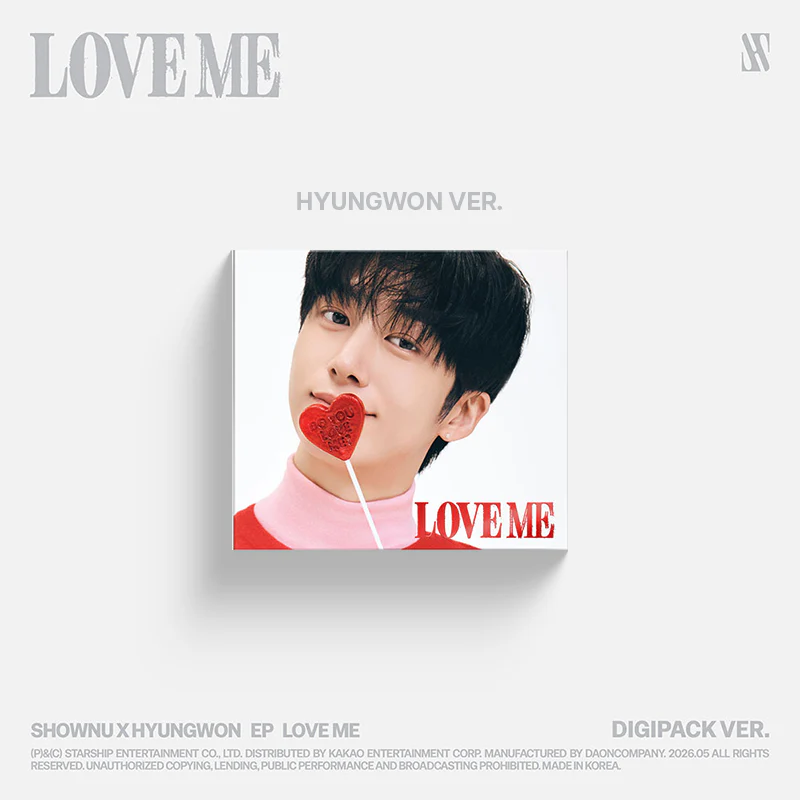 SHOWNU X HYUNGWON - LOVE ME [EP Album - Digipack Ver.] - Image 3