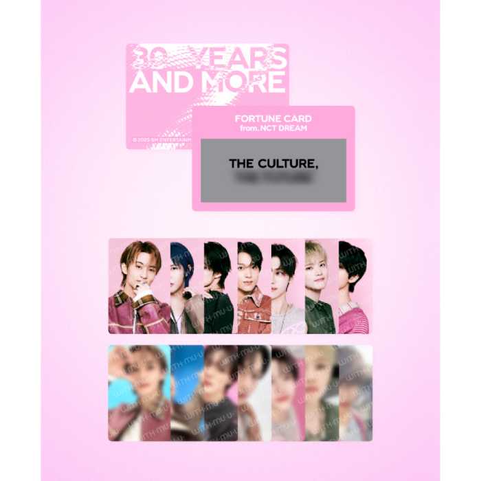 SMTOWN - Fortune Scratch Card Set [SMTOWN LIVE 2025 Tour Official MD] - Image 10