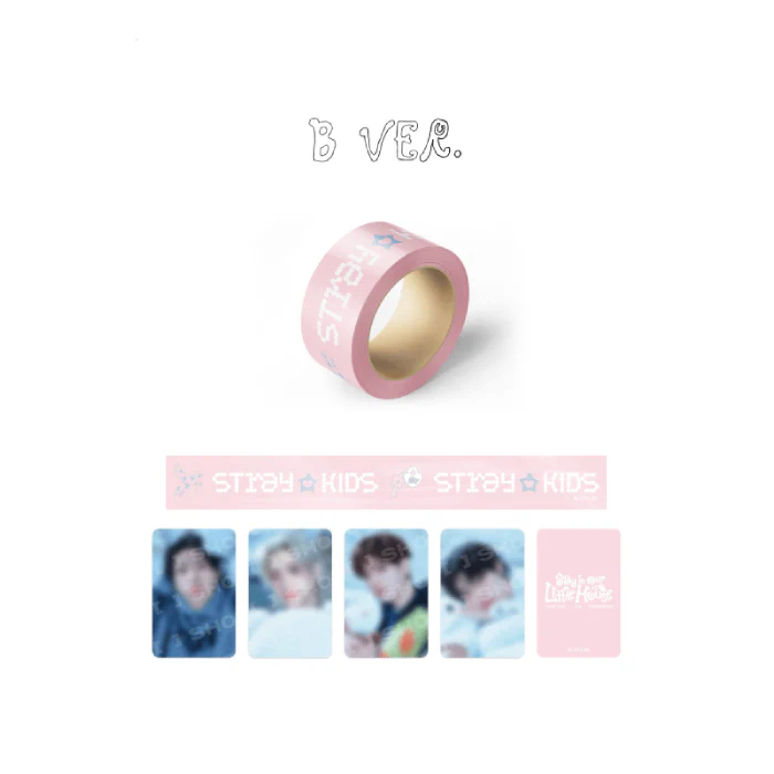 [PRE-ORDER] Stray Kids - Box Tape Set [6th Fanmeeting 'STAY in Our Little House' Official MD] - Image 4