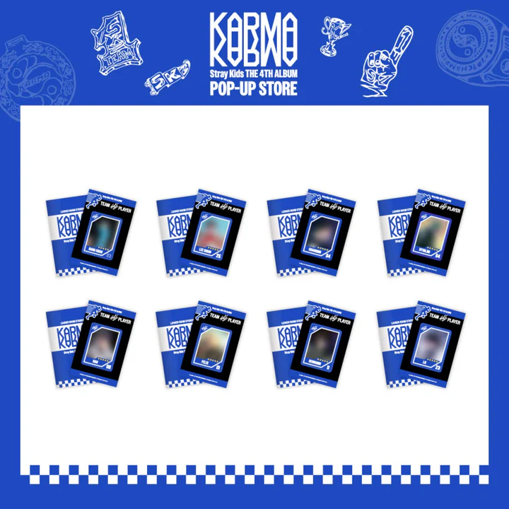 Stray Kids - Locker Room Sticker Book [KARMA POP-UP Store Official MD]