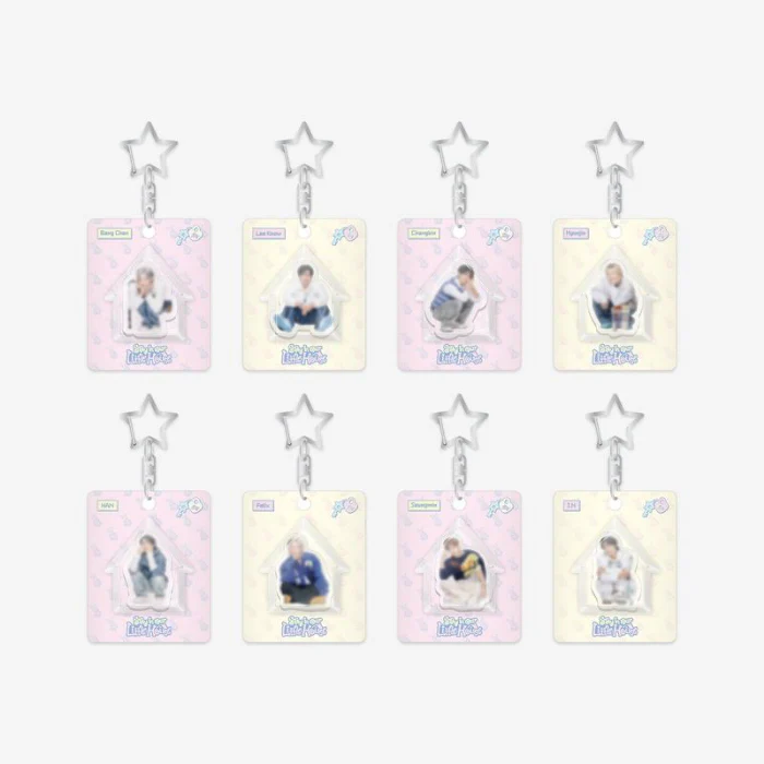 [PRE-ORDER] Stray Kids - Mini Block Keyring [6th Fanmeeting 'STAY in Our Little House' Official MD]