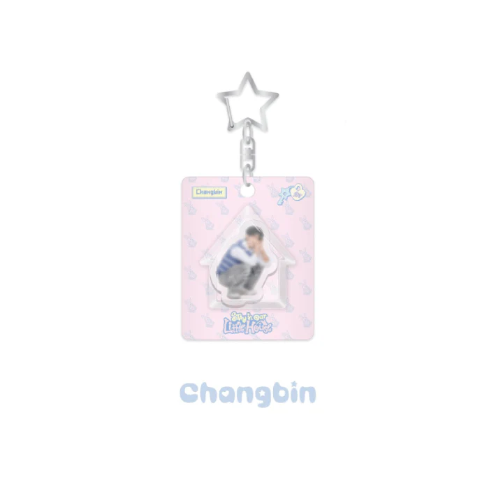 [PRE-ORDER] Stray Kids - Mini Block Keyring [6th Fanmeeting 'STAY in Our Little House' Official MD] - Image 5