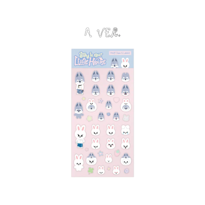 [PRE-ORDER] Stray Kids - SKZOO 3D Sticker [6th Fanmeeting 'STAY in Our Little House' Official MD] - Image 3