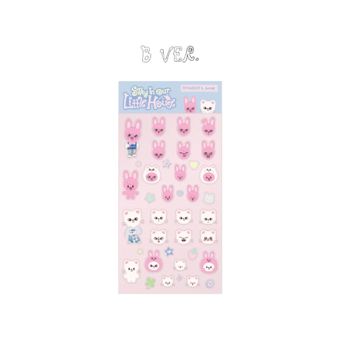 [PRE-ORDER] Stray Kids - SKZOO 3D Sticker [6th Fanmeeting 'STAY in Our Little House' Official MD] - Image 4