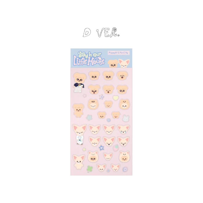 [PRE-ORDER] Stray Kids - SKZOO 3D Sticker [6th Fanmeeting 'STAY in Our Little House' Official MD] - Image 6