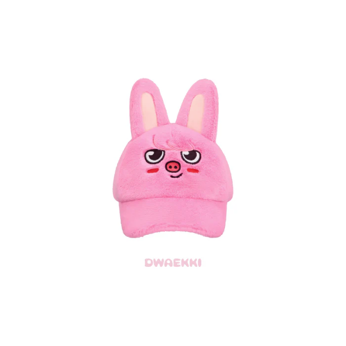 [PRE-ORDER] Stray Kids - SKZOO Plush Cap [6th Fanmeeting 'STAY in Our Little House' Official MD] - Image 5