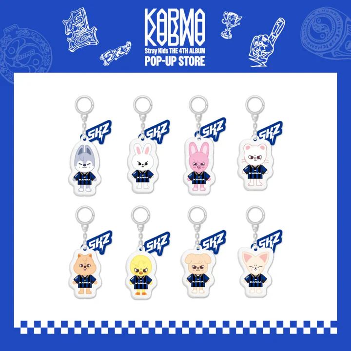 Stray Kids - SKZOO Yinyang Keyring [KARMA POP-UP Store Official MD]