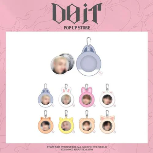 Stray Kids - Soft Face Badge & SKZOO Cover Set [DO IT POP-UP Store Official MD]