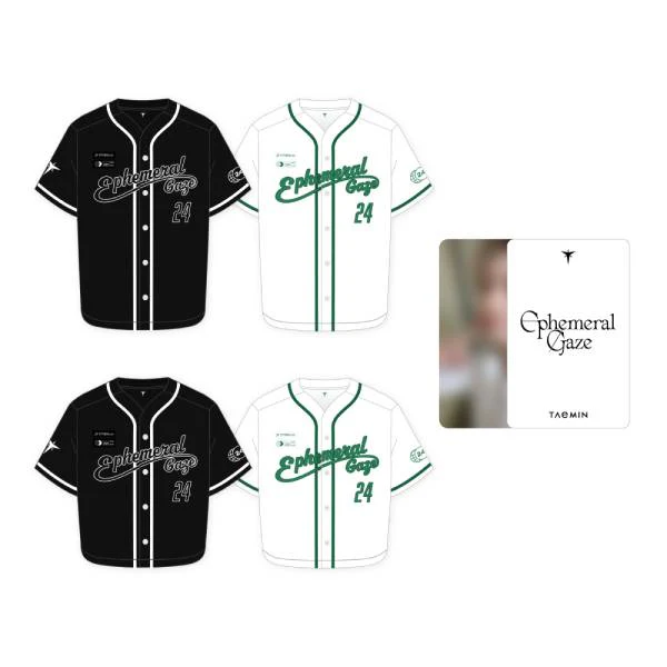 TAEMIN - Baseball Jersey [2024 World Tour 'Ephemeral Gaze' Official MD]