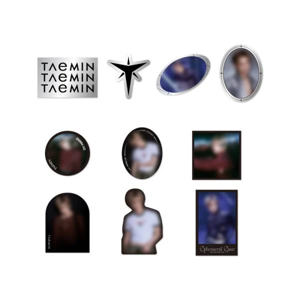 TAEMIN - Sticker Pack [2024 World Tour 'Ephemeral Gaze' Official MD]