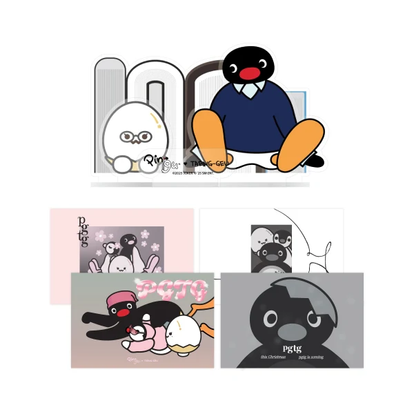 TAEYEON - Acrylic Stand & Postcard Set [PINGU X TAENG-GEU Pop-Up Store Official MD]