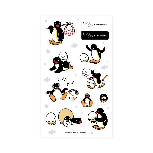 TAEYEON - Character Sticker [PINGU X TAENG-GEU Pop-Up Store Official MD]
