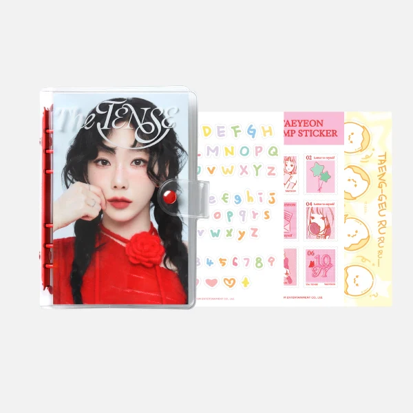 TAEYEON - Photocard Binder + Sticker Set [2025 TAEYEON Concert 'The TENSE' Official MD]