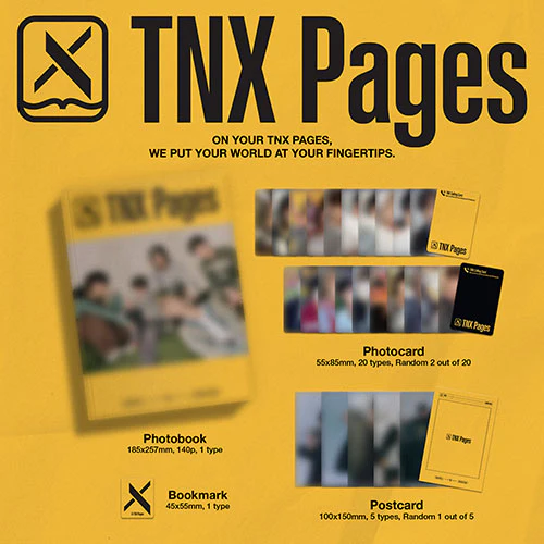 TNX - TNX Pages [Photobook]