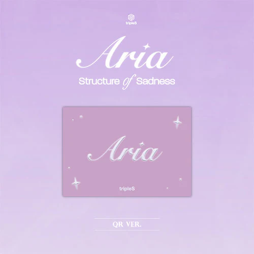 tripleS Aria - Structure of Sadness [1st Single Album - QR Ver.]