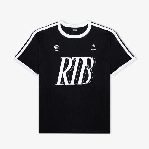 TWICE - Black T-Shirt ['READY TO BE' SPECIAL Official MD]