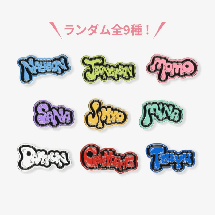 TWICE - Random Pin Badge ['THIS IS FOR' World Tour in Japan Official MD]