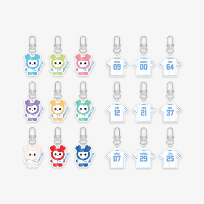 TWICE - Secret Acrylic Keyring [2024 Fanmeeting 'HOME 9ROUND' Official MD]