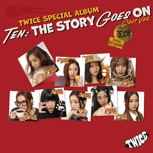 TWICE - TEN: The Story Goes On [4th Special Album - CAST Ver.]