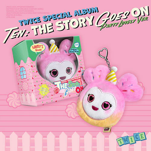 TWICE - TEN: The Story Goes On [4th Special Album - PARTY LOVELY Ver.]