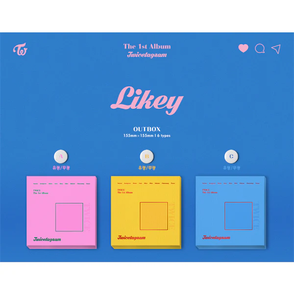 TWICE - Twicetagram [1st Album]