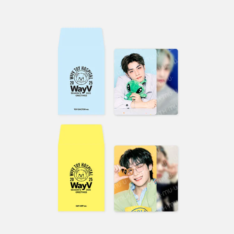 WayV - Random Trading Card Set [2025 SM ARTIST Season's Greetings Official MD]