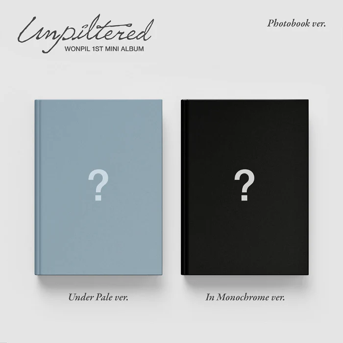 WONPIL - Unpiltered [1st Mini Album - Photobook Ver.]