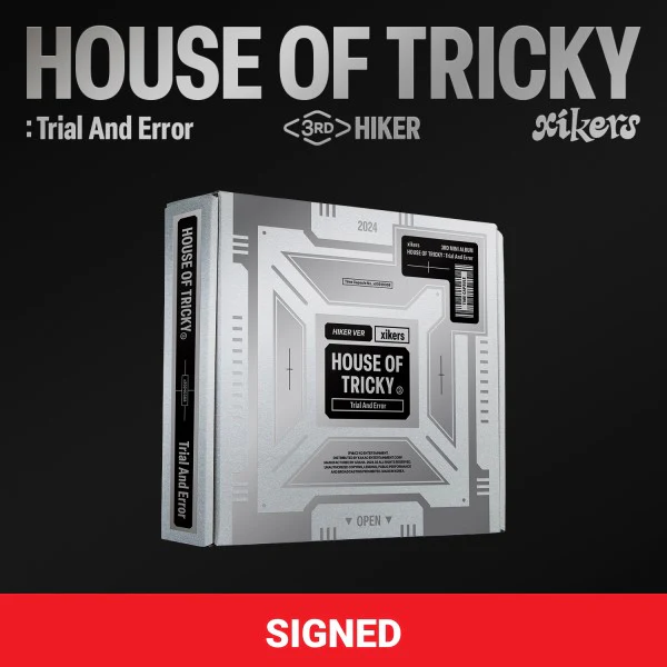 xikers - HOUSE OF TRICKY : Trial And Error [3rd Mini Album - Signed U.S. Exclusive Ver.] - Image 2