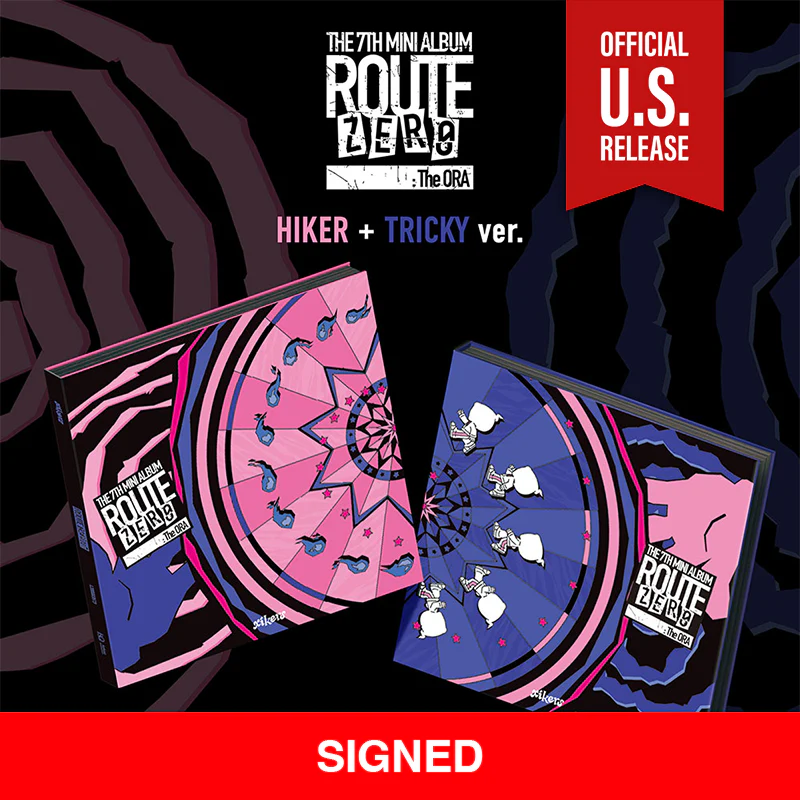xikers - ROUTE ZERO : The ORA [7th Mini Album - Signed U.S. Exclusive Ver.]