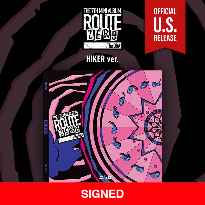 xikers - ROUTE ZERO : The ORA [7th Mini Album - Signed U.S. Exclusive Ver.] - Image 2