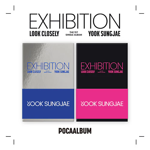 YOOK SUNGJAE - EXHIBITION : Look Closely [1st Single Album - POCA Ver.]
