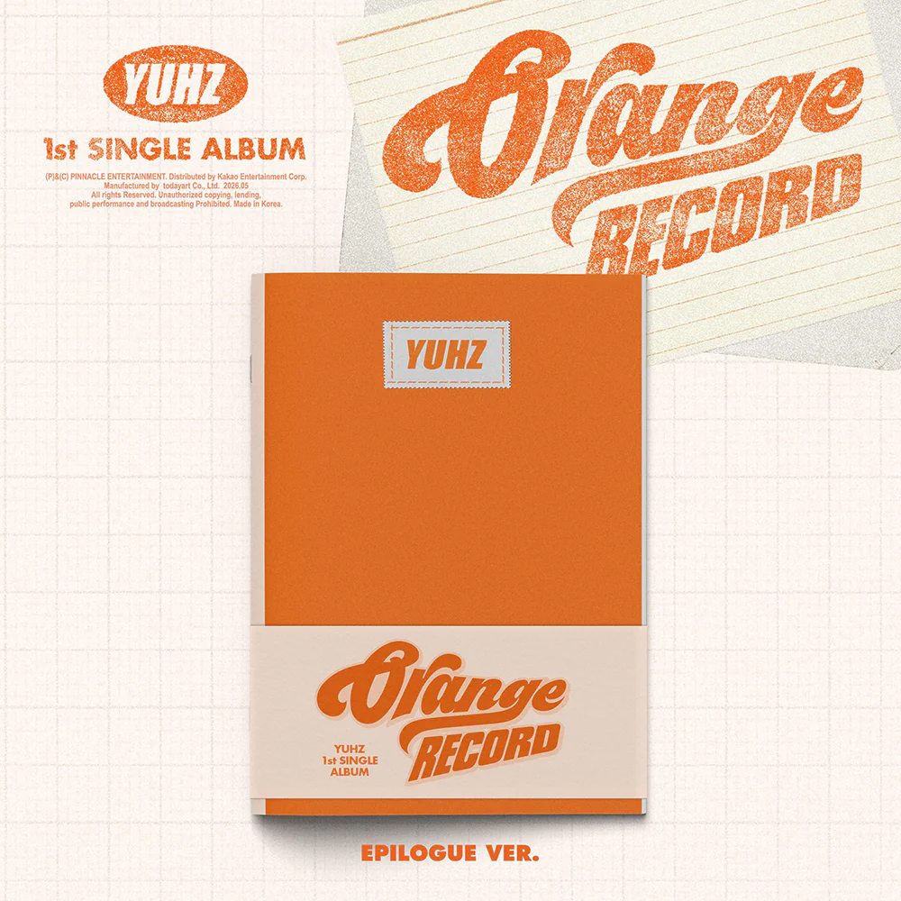 YUHZ - Orange Record [1st Single Album - Epilogue Ver.]
