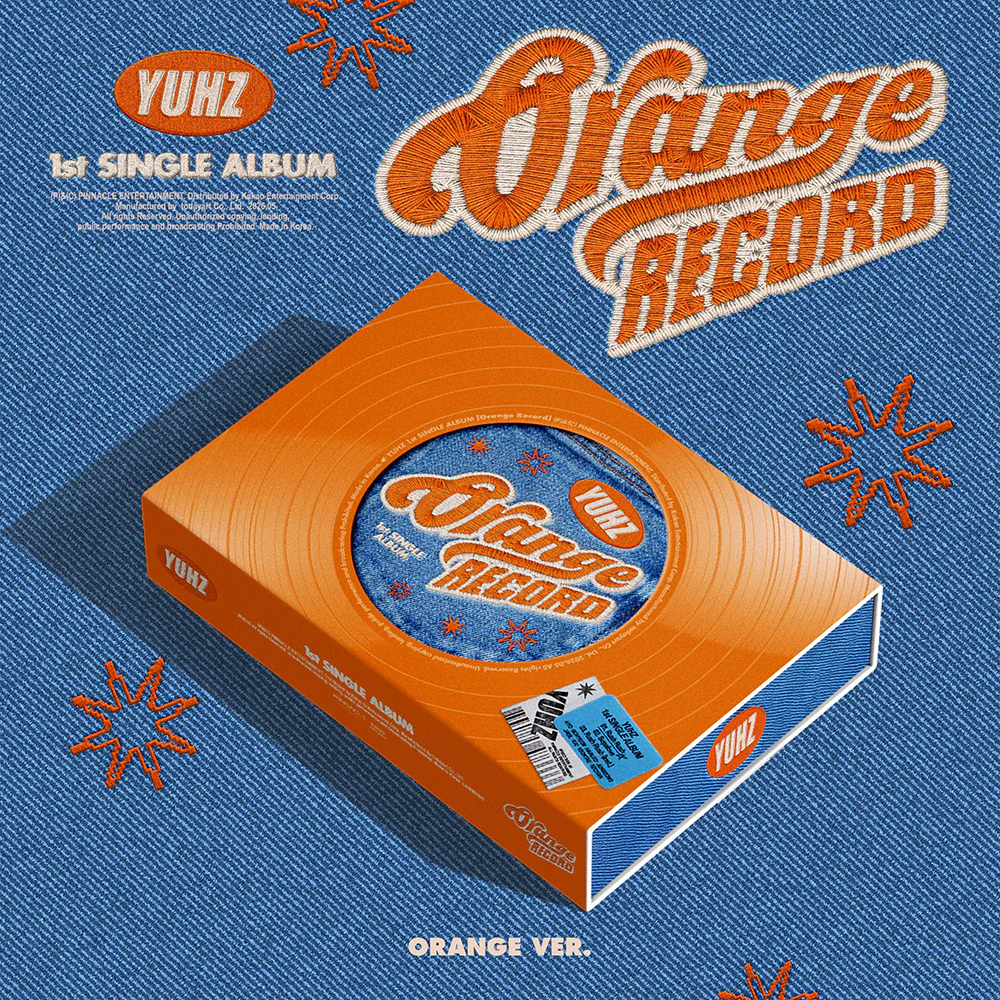 YUHZ - Orange Record [1st Single Album - Orange Ver.]
