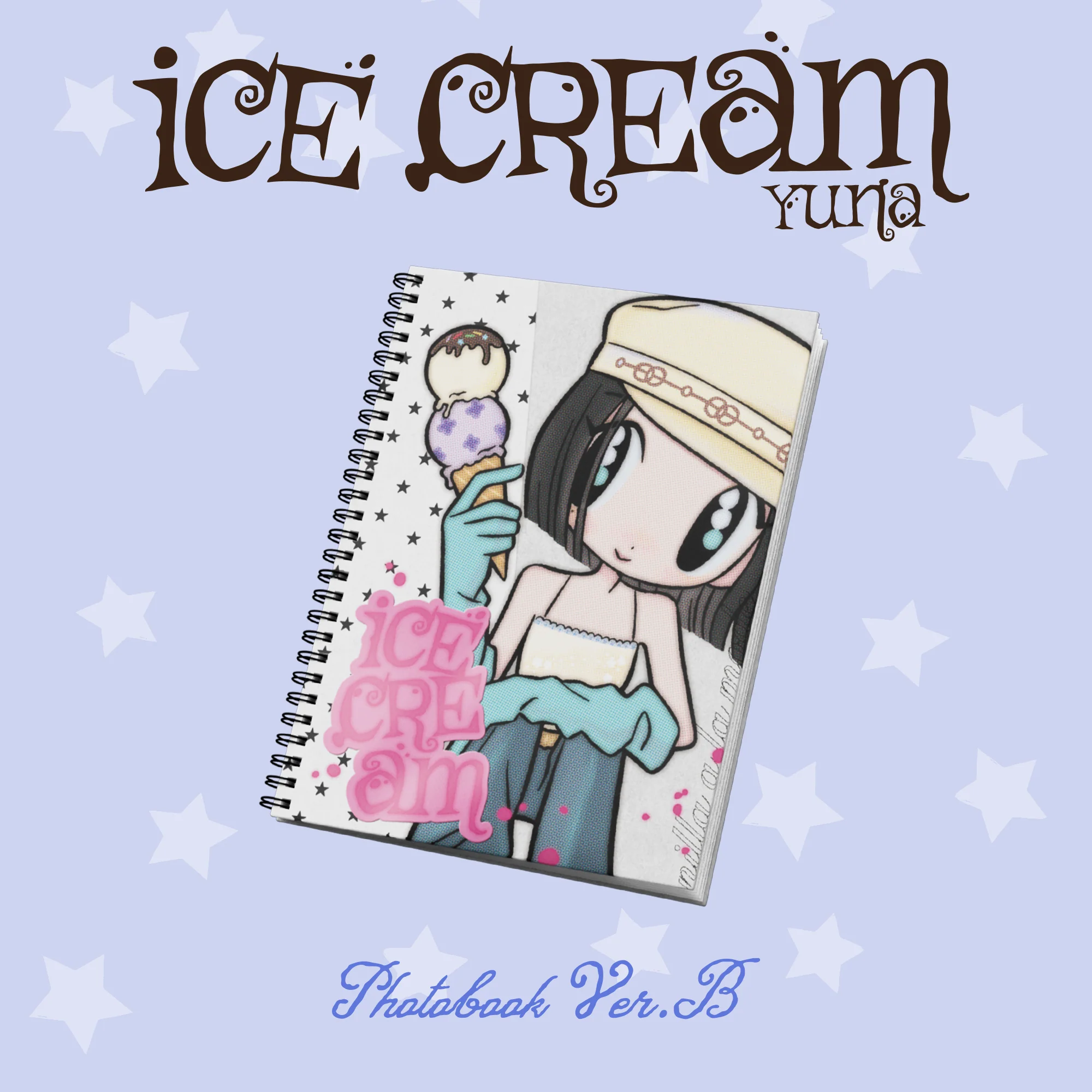 YUNA - Ice Cream [1st Mini Album - Photobook Ver.] - Image 3