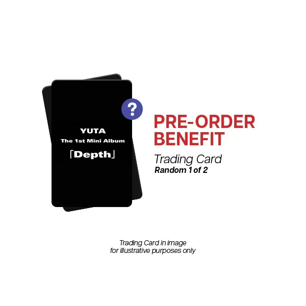 YUTA - Depth [1st JP Mini Album - Existential Ver.] - Image 2