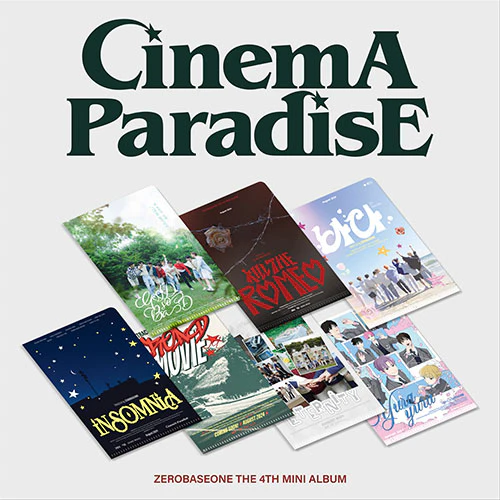 ZEROBASEONE - CINEMA PARADISE [4th Mini Album - ZEROSE Ver.]