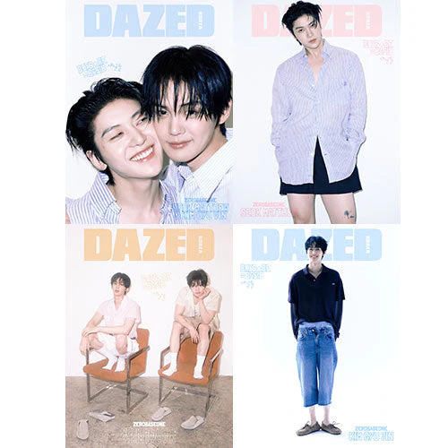 ZEROBASEONE SEOK MATTHEW & KIM GYU VIN Cover - Dazed & Confused Korea [July 2025]