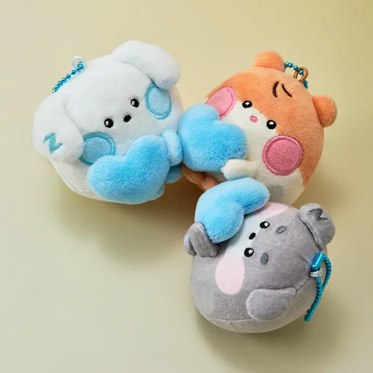ZEROBASEONE - zeroni FLUFFY Wonderland Plush Magnet Keyring - Image 6